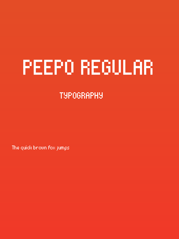 Peepo Regular Poster