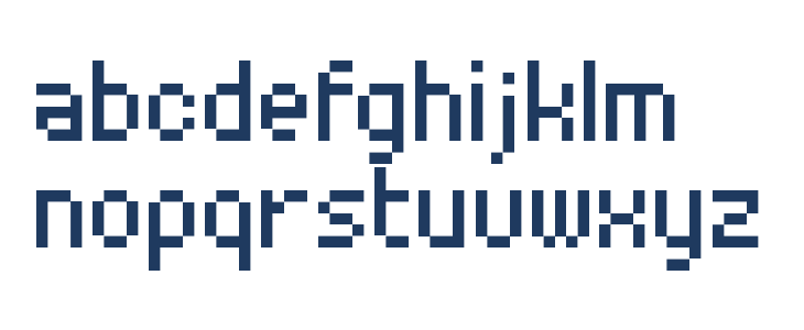 Peepo Regular Lowercase