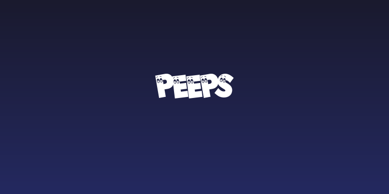 Peeps Social Header