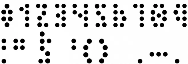 Peex ExtraLight Шрифта ДРУГИЕ символов