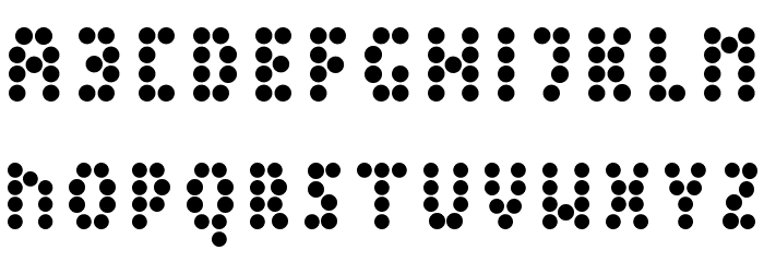 Peex Font LOWERCASE