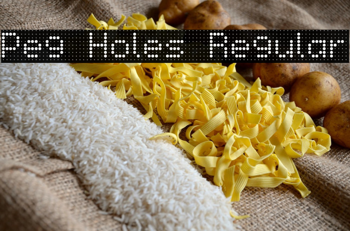 Peg Holes Regular Example 2