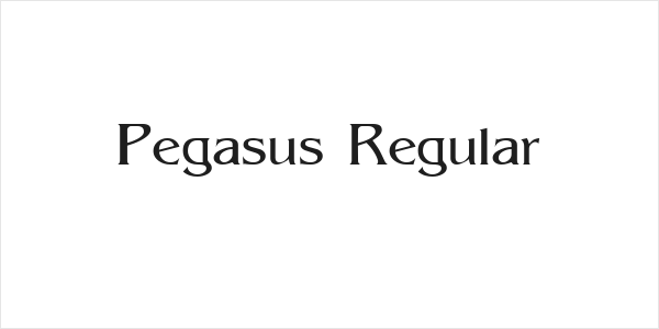 Pegasus Regular Logo