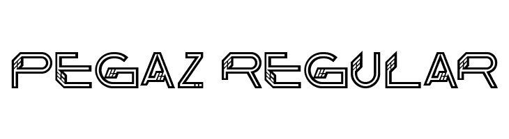 Pegaz Regular  Free Fonts Download