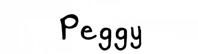 Peggy  تنزيل الخطوط