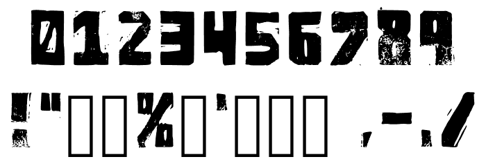 Peich Regular Font OTHER CHARS