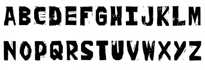Peich Regular Font Litere mari