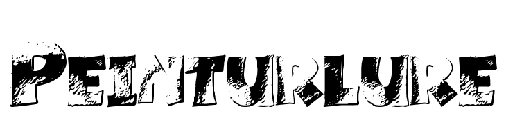 Peinturlure  Frei Schriftart Herunterladen