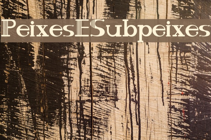 PeixesESubpeixes Example 1