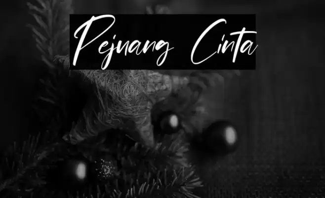 Pejuang Cinta Font examples