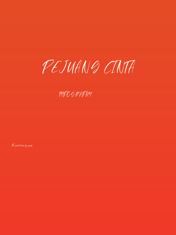 Pejuang Cinta Poster