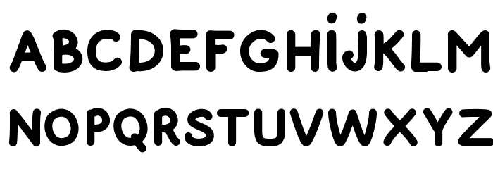 Pek Komik Sans Font LOWERCASE