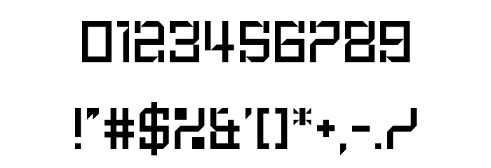 Peking Assignment Regular Font OTHER CHARS