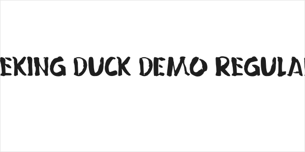 Peking Duck DEMO Regular Logo