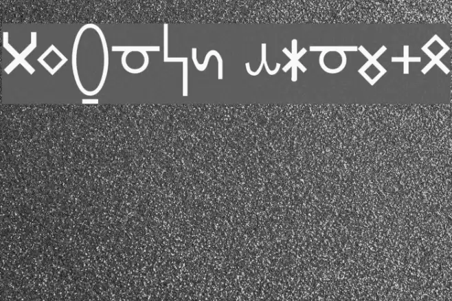 Pekrif Normal Font examples