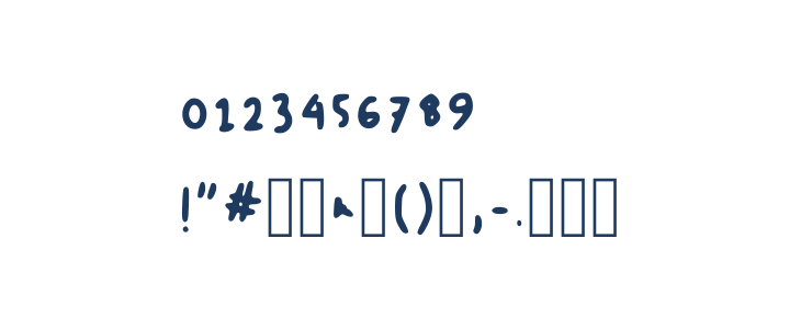 Pelangi Regular Other Characters