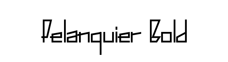 Pelanquier Bold  フリーフォントのダウンロード