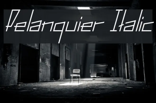 Pelanquier Italic Example 2