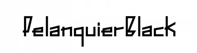 PelanquierBlack  Frei Schriftart Herunterladen