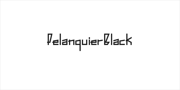 PelanquierBlack Logo