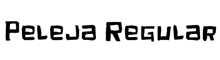 Peleja Regular Font