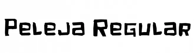 Peleja Regular  تنزيل الخطوط