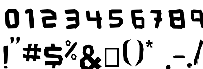 Peleja Regular Font OTHER CHARS
