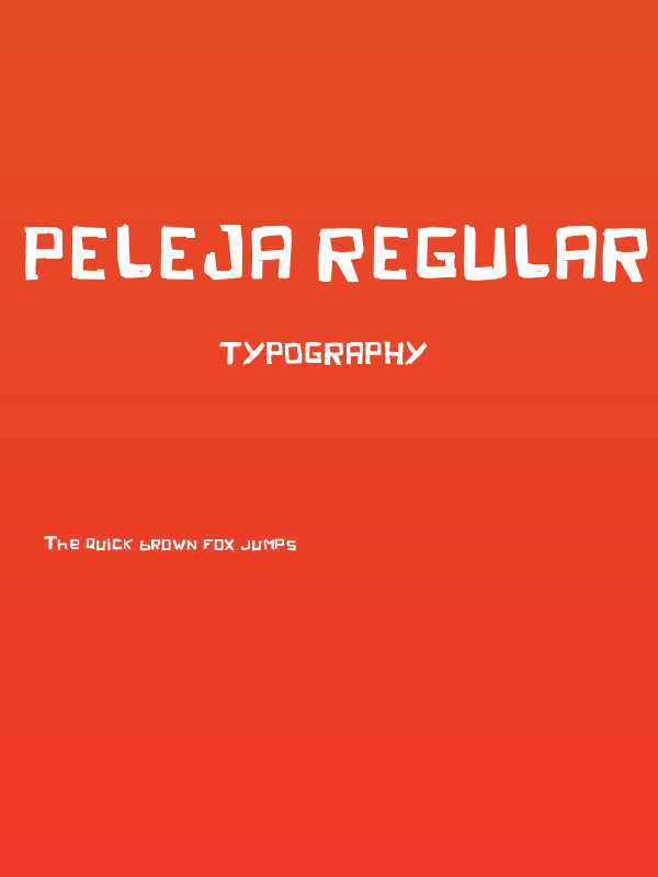 Peleja Regular Poster