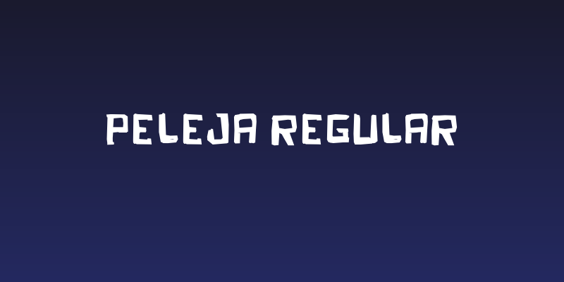 Peleja Regular Social Header