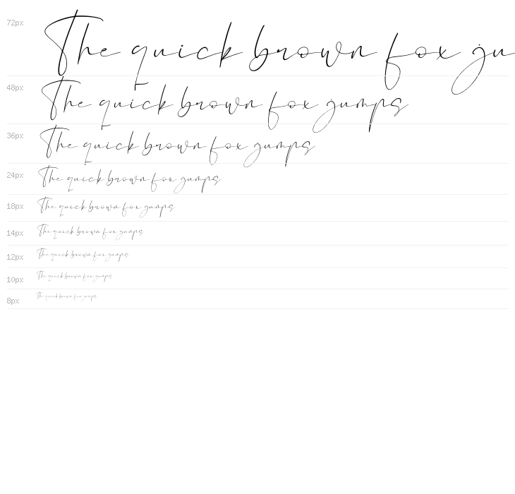 Pelgona Stilman Italic Waterfall