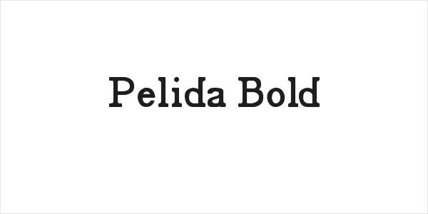 Pelida Bold Logo