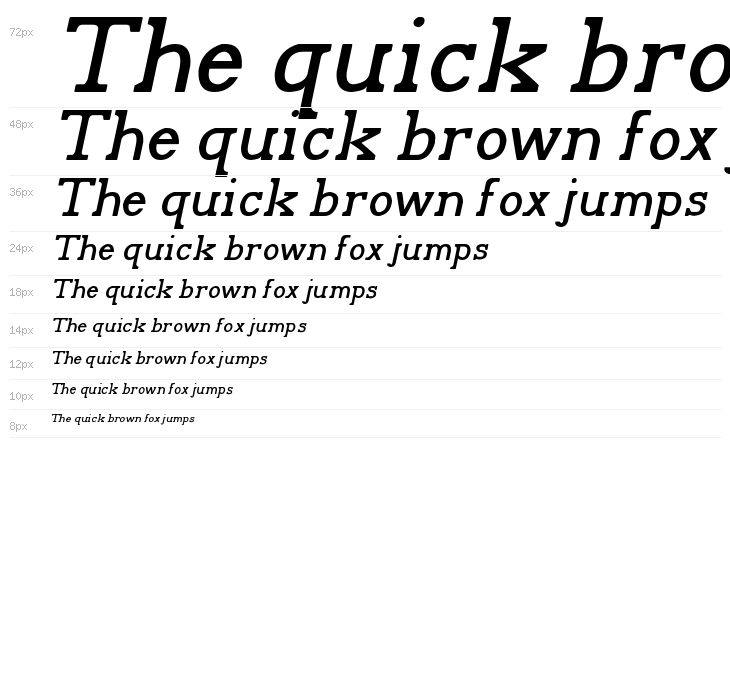 Pelida Italic Waterfall