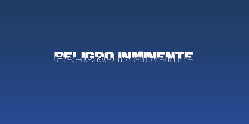 Peligro Inminente Social Header