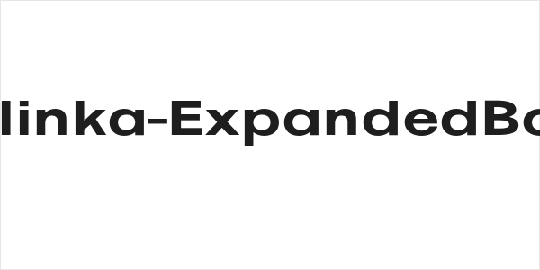 Pelinka-ExpandedBold Logo