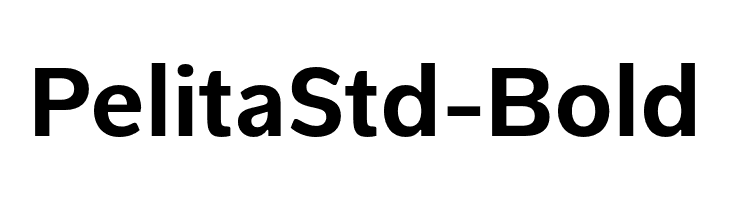 PelitaStd-Bold  Free Fonts Download