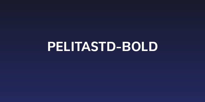 PelitaStd-Bold Social Header