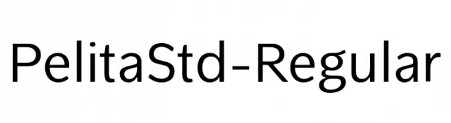PelitaStd-Regular  नि: शुल्क फ़ॉन्ट्स डाउनलोड