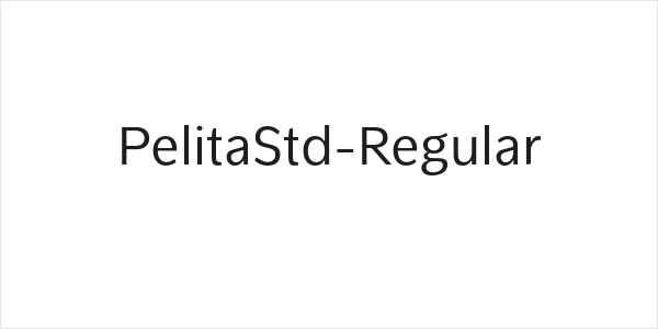 PelitaStd-Regular Logo