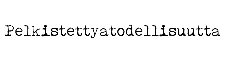 Pelkistettya todellisuutta Fonte
