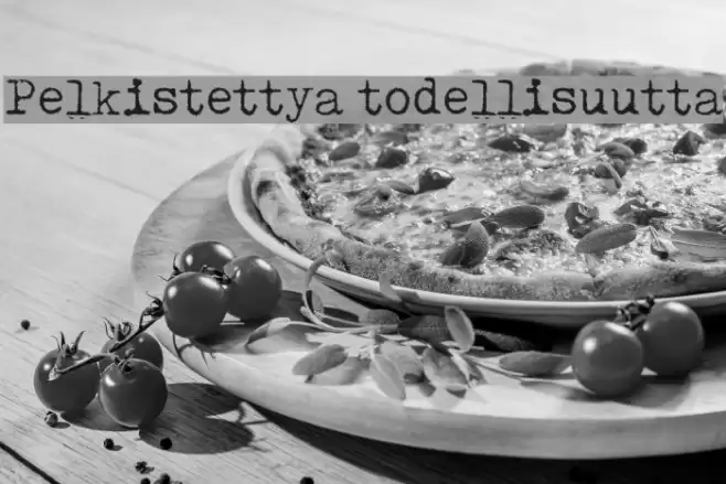 Pelkistettya todellisuutta फ़ॉन्ट examples