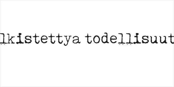 Pelkistettya todellisuutta Logo