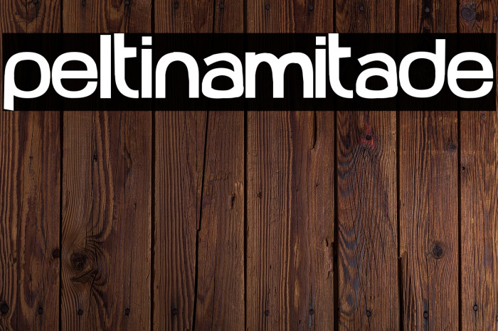 Peltinamitade Font examples