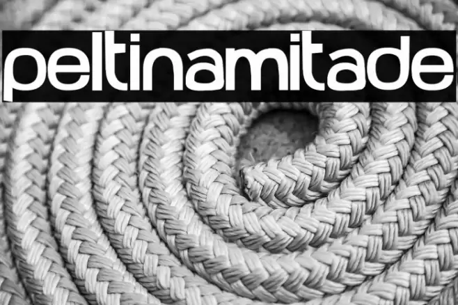 Peltinamitade फ़ॉन्ट examples