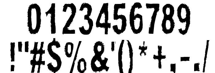 Pelvisthemorko Font OTHER CHARS