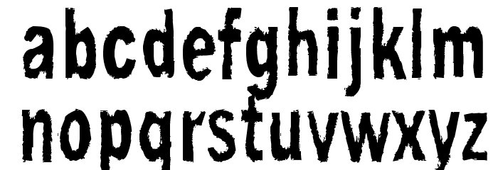 Pelvisthemorko Font LOWERCASE