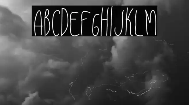 Pemburu Senja Font examples