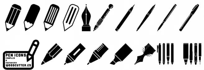 Pen Icons Font OTHER CHARS