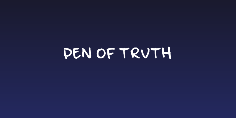 Pen of Truth Social Header