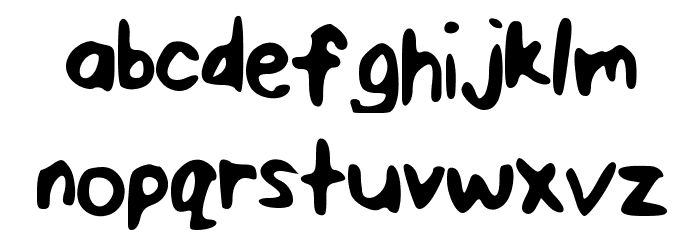 PenPineappleApplePen Font LOWERCASE