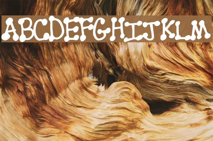 PenStitching Normal Font examples